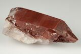 Natural Red Quartz Crystal Cluster- Morocco #190310-1